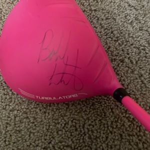 Pink bubba Watson G20 long in pink driver golf club 9.5 regular L Flex Headcover